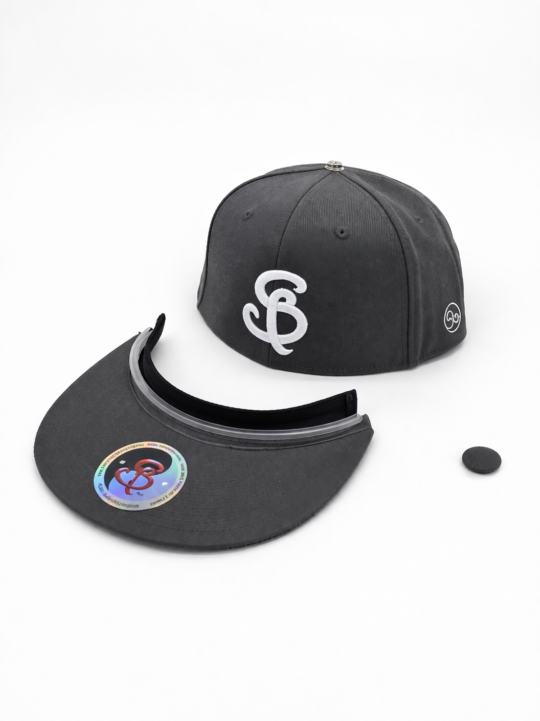 Complete SpinBrim Solid Hat – Graphite Gray